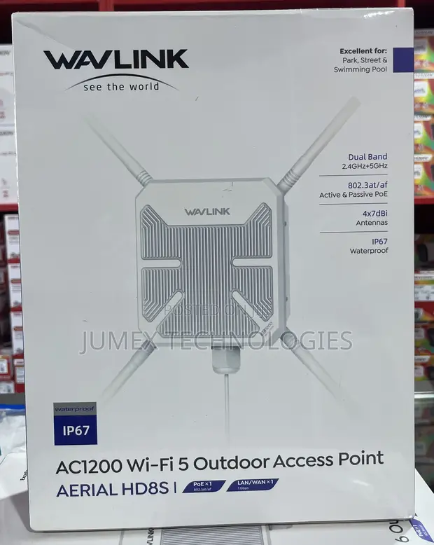 Wavlink AC1200 Wi-Fi 5 Outdoor Access Point WL-WN588HA2 - 1