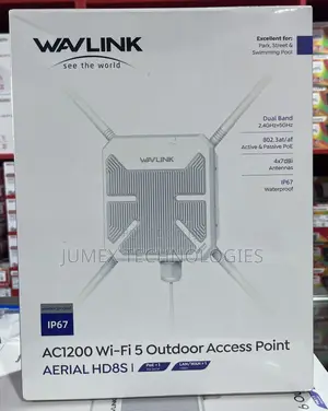 Wavlink AC1200 Wi-Fi 5 Outdoor Access Point WL-WN588HA2
