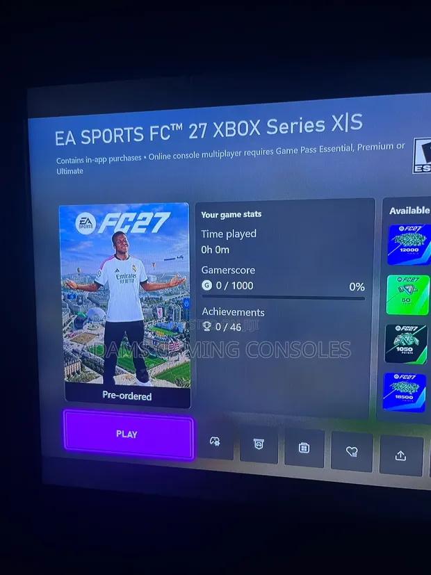 PS4 & Xbox One Game Installations Available - 1