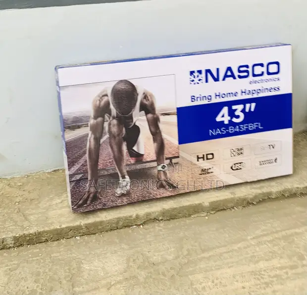 Nasco 43 Inch Full HD LED Digital Satellite TV - 1