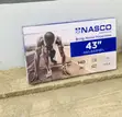 Nasco 43 Inch Full HD LED Digital Satellite TV - 1