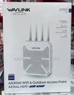 Wavlink AX3000 WiFi 6 Outdoor Access Point WL-WN573HX3
