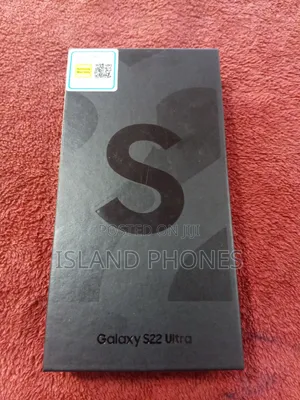New Samsung Galaxy S22 Ultra 5G 128GB Black