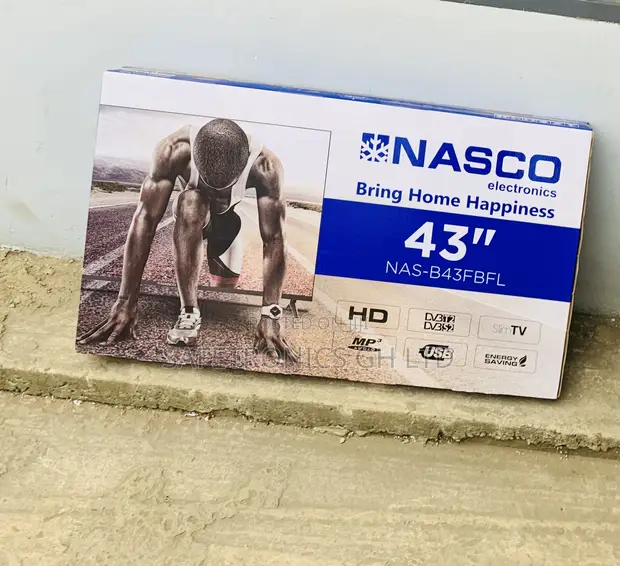Nasco 43 Inch Full HD LED Digital Satellite TV - 1