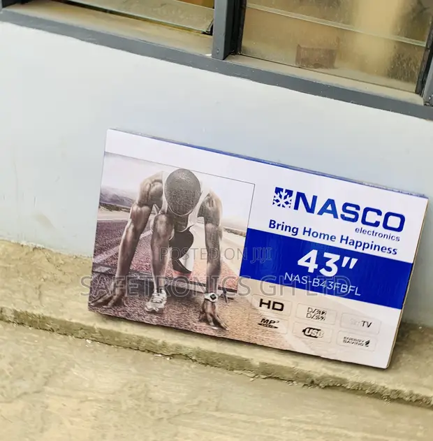 Nasco 43 Inch Full HD LED Digital Satellite TV - 1