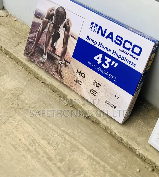 Brand New Nasco 43 Inch Full HD Digital Satellite LED TV - 1