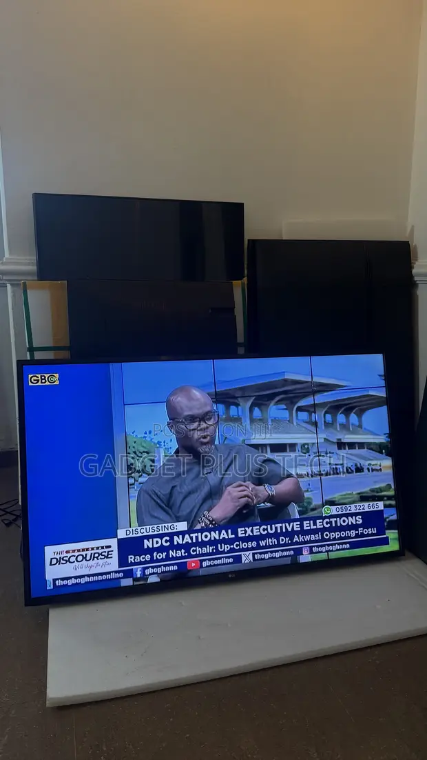 Home Used 55” LG ThinQ AI UHD Smart TV - 1