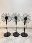 16-Inch Standing Fan - Black - 2