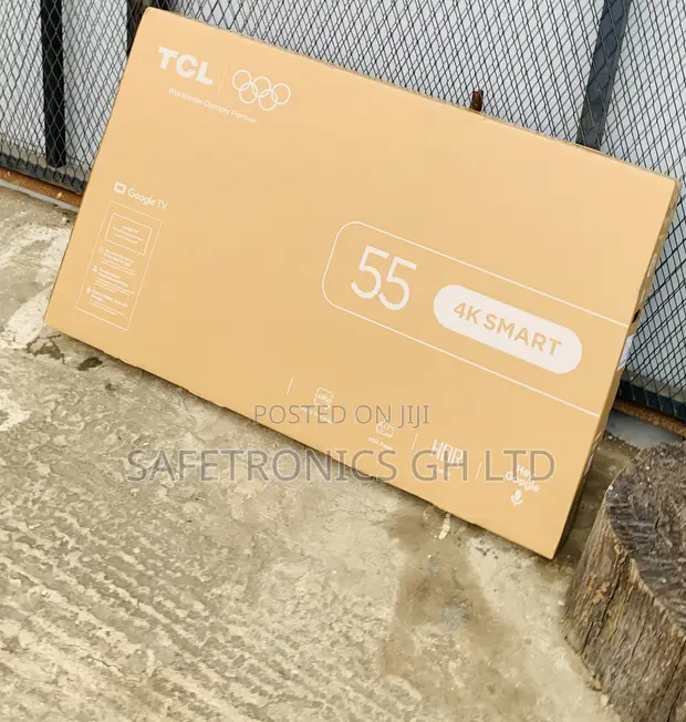 TCL 55 Inch UHD Android Frameless LED TV - 1