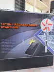 Brand New 18-inch 3-in-1 Solar Floor Fan - 2