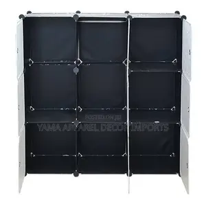 Plastic Wardrobe - 16 Cubes