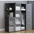 Plastic Wardrobe - 16 Cubes - 2