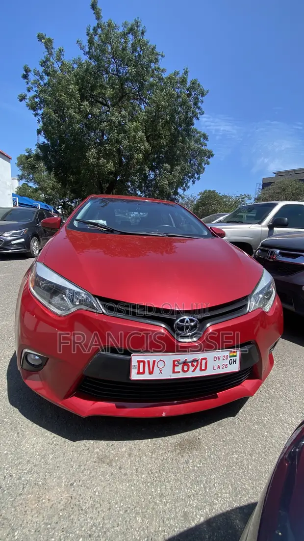 Toyota Corolla 2014 Red - 1