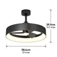 Artika Austin 23" LED Fandelier - 2