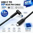 Type-C to HP Blue Pin Cable, 100W - 3