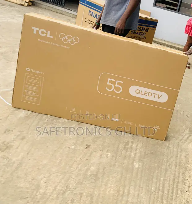 TCL 55" 4K QLED Smart Google TV 55C645 - 1