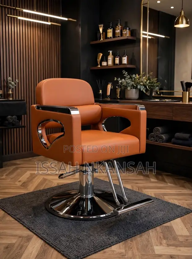 Modern Orange-Brown Chair - 1