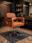 Modern Orange-Brown Chair - 1