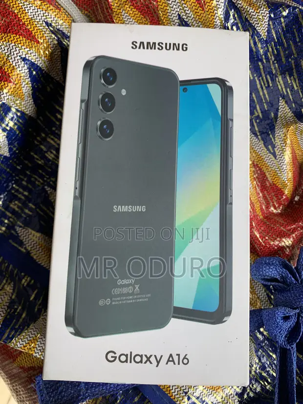 New Samsung Galaxy A16 5G 256GB Black - 1