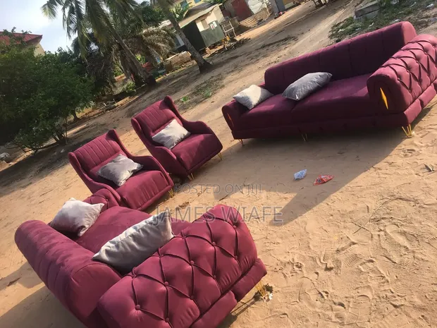 Brand New 7-Seater Turkish Sofa Set - 1