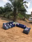 Brand New 7-Seater Turkish Sofa Set - 3