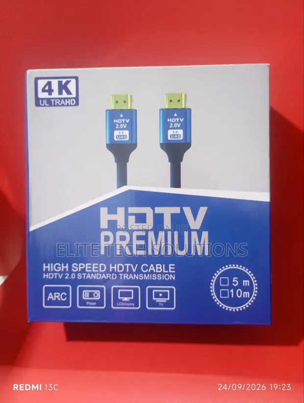 HDMI Cable 10m - High-Speed 4K UHD - 1