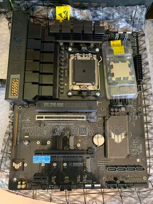 ASUS TUF Gaming B650-E WiFi Motherboard with Ryzen 7 7800X3D