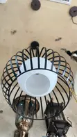 Modern Black Cage Pendant Light - 2