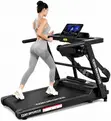 180Kg Max Weight Bearing Electric Workout Treadmill - 1
