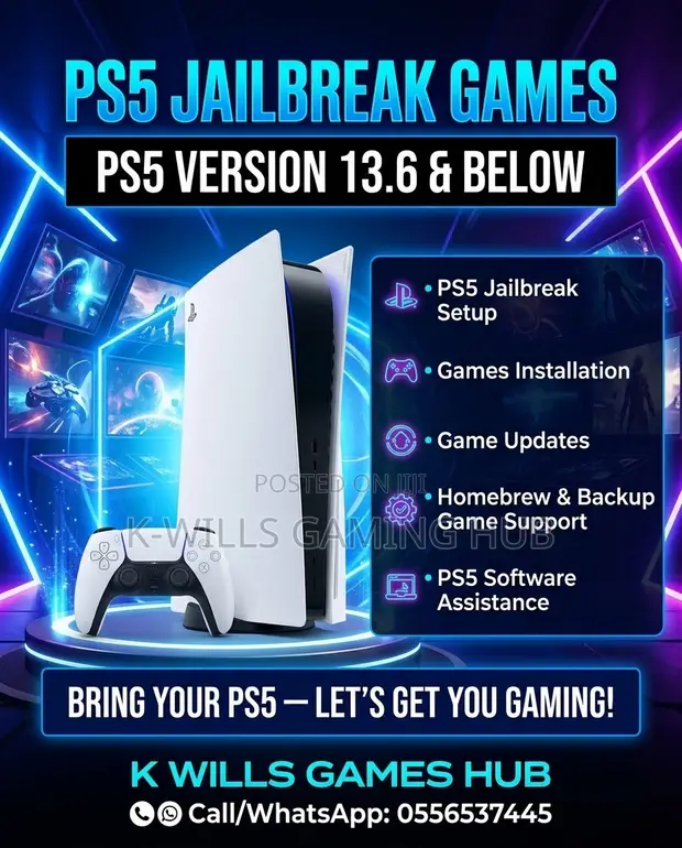 PS5 Jailbreak Games (Firmware 13.6 and Below) - 1