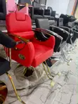 Brand New Luxury Red Barber Chair - 2