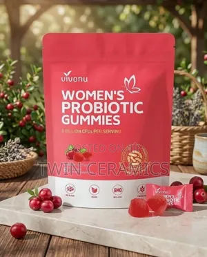 Women's Probiotic Gummies - Cranberry Flavor