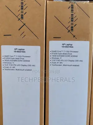 New HP 15 Laptop: Intel Core i5, 16GB RAM, 512GB SSD