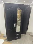 Wooden 2-in-1 Wardrobe - 1