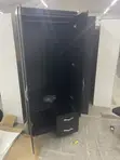 Wooden 2-in-1 Wardrobe - 2