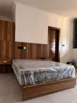 Modern Double Bed - Mazonia Laminated Board - 1