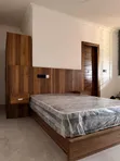 Modern Double Bed - Mazonia Laminated Board - 2