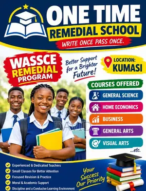WASSCE Remedial School - 2027 Preparation