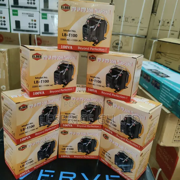 Elbee Step Up/Down Transformer 100W - 1