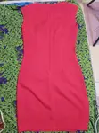 Neat Red Corporate Dress - Size M/L - 2