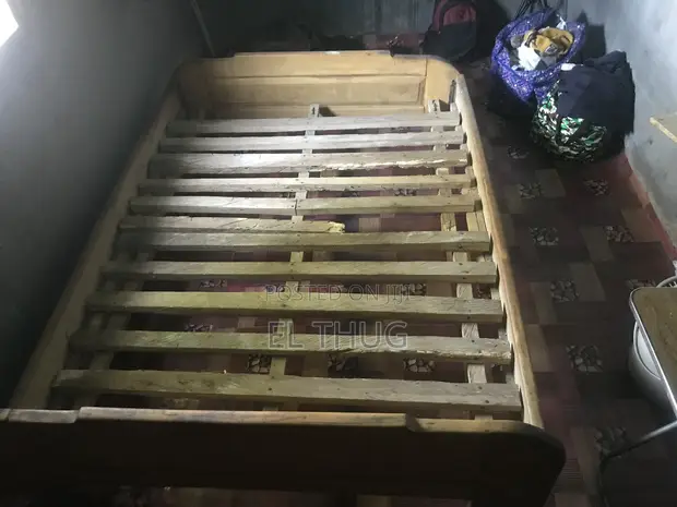 Quality Wooden Bed Frame - Double Size - 1