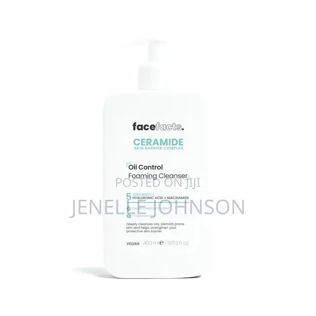 Face Facts Ceramide Oil Control Foaming Cleanser - 200ml - 1