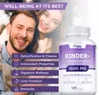Binder Detox - Activated Carbon, Zeolite, Natural Cleanse Supplement - 3