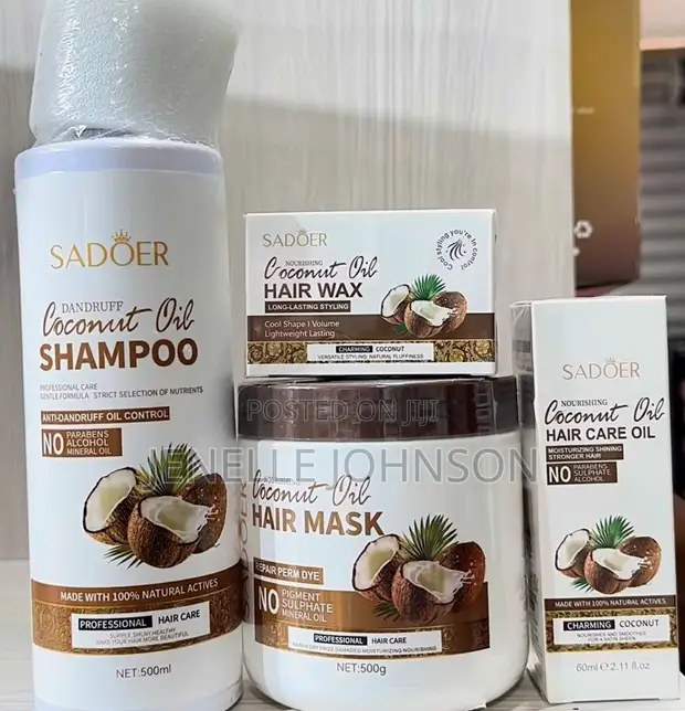 Sadoer Coconut Oil Hair Treatment Set - 1