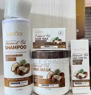 Sadoer Coconut Oil Hair Treatment Set