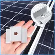 Solar Mid and End Clamps - 1