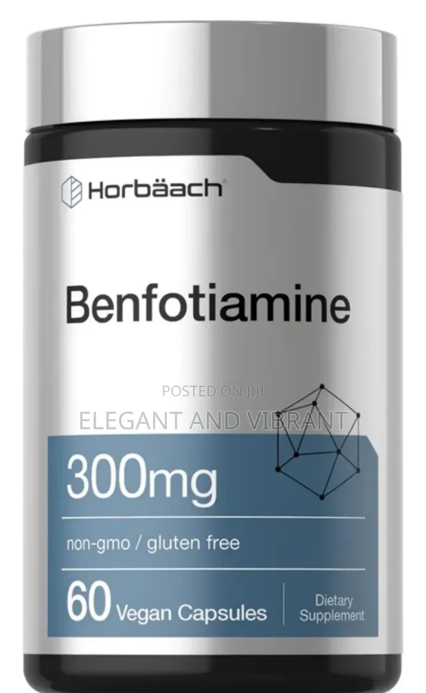 Benfotiamine 300mg 60 Capsules - 1