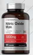 Nitric Oxide Supplement, 3000mg, 120 Capsules - 1