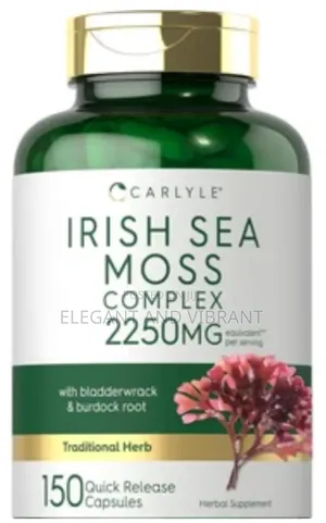 Irish Sea Moss 150 Capsules, 2250mg
