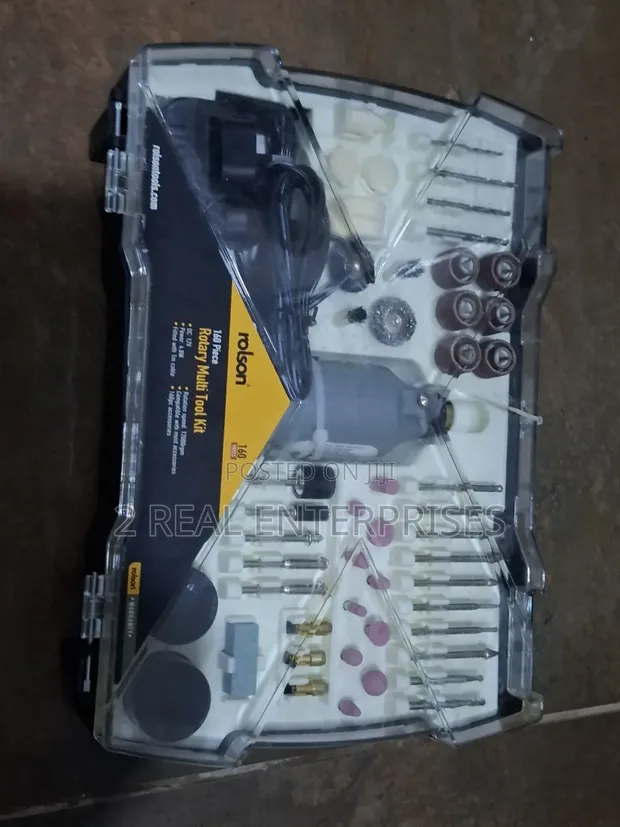 Rolson 160-Piece Rotary Multi Tool Accessory Kit 12V - 1